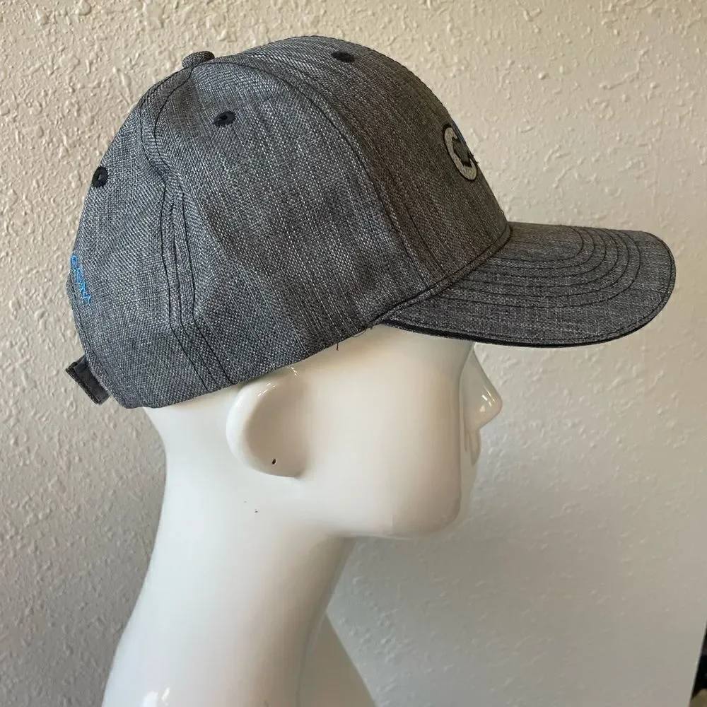 Cobalt Trailer Dales Grey Adjustable Hat EUC